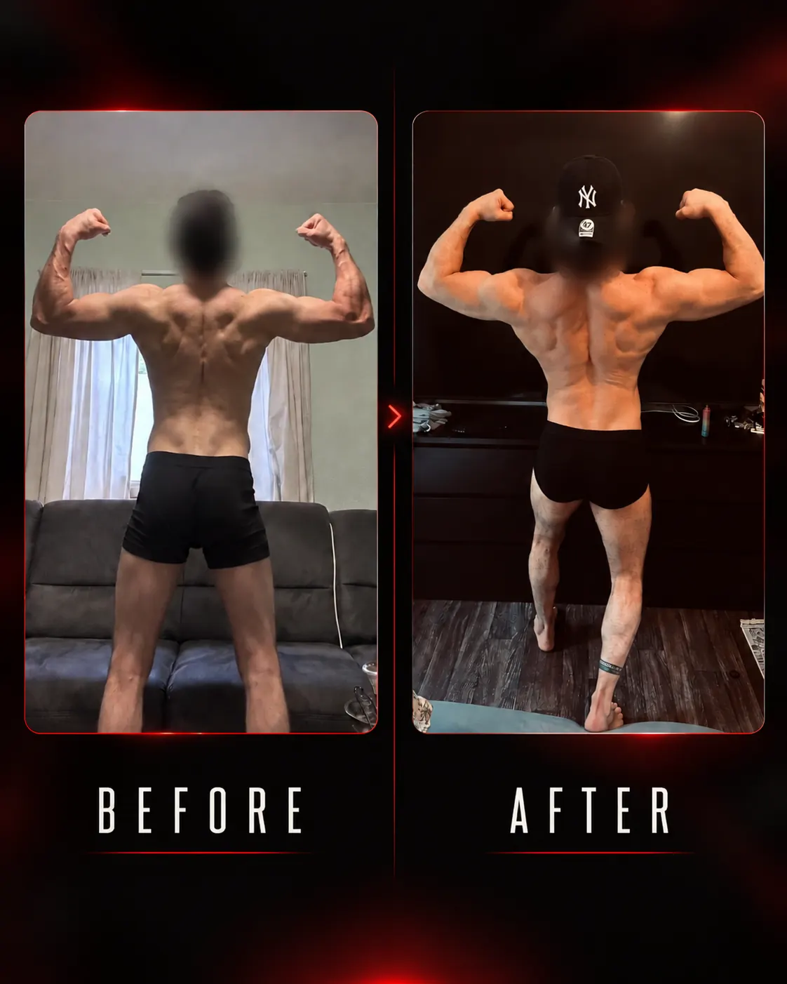 Transformation 04 before and after